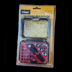 Ratchet, Bit & Socket Set